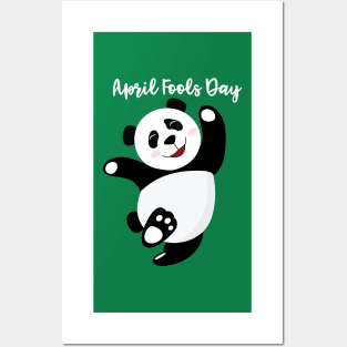 Dancing Panda - Happy April Fool's Day Posters and Art